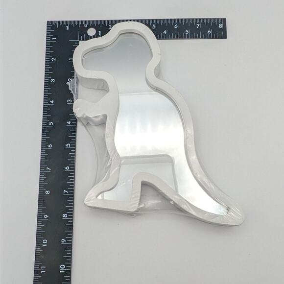 4 Piece Set Decorative Dinosaur Nursery Bathroom Mirror Home Decor - Picture 6 of 9